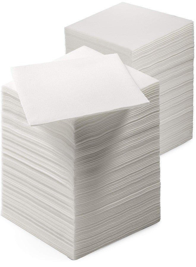 BloominGoods Linen-Feel Lunch Napkins - Disposable Cloth-Like Paper Napkins - Soft And Absorbant Luncheon Napkins For Kitchen, Parties, Weddings, Dinners or Events (Pack of 200) - Image 1